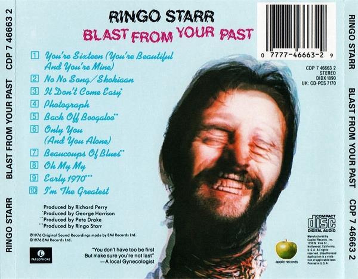 Blast From Your Past, Ringo Starr | CD (album) | Muziek | bol.com