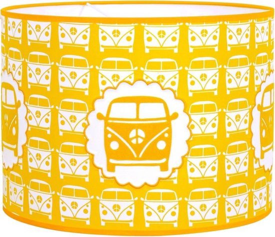 Taftan - Wandlamp - Busje geel