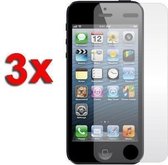 3x screenprotector folie geschikt voor iPhone 5 5s