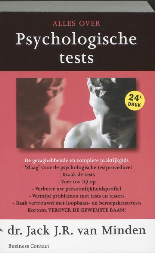 Cover van het boek 'Alles over psychologische tests'