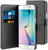 BeHello Wallet Case voor Samsung Galaxy S6 Edge Plus - Zwart