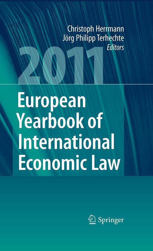 European Yearbook of International Economic Law - European Y ... - cover