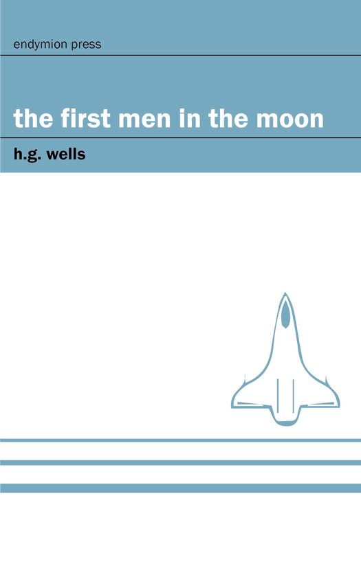 The First Men in the Moon - cover