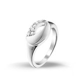Huiscollectie 1316220 Zilveren zirkonia ring