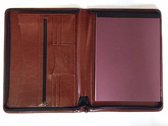 2400-40-2 Kalpa Alpstein schrijfmap met rits Cognac