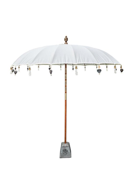 bol.com | Bali parasol, créme, breedte 250 cm
