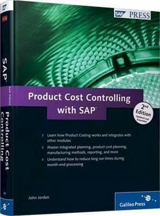 Product Cost Controlling with SAP 9781592293995 John Jordan