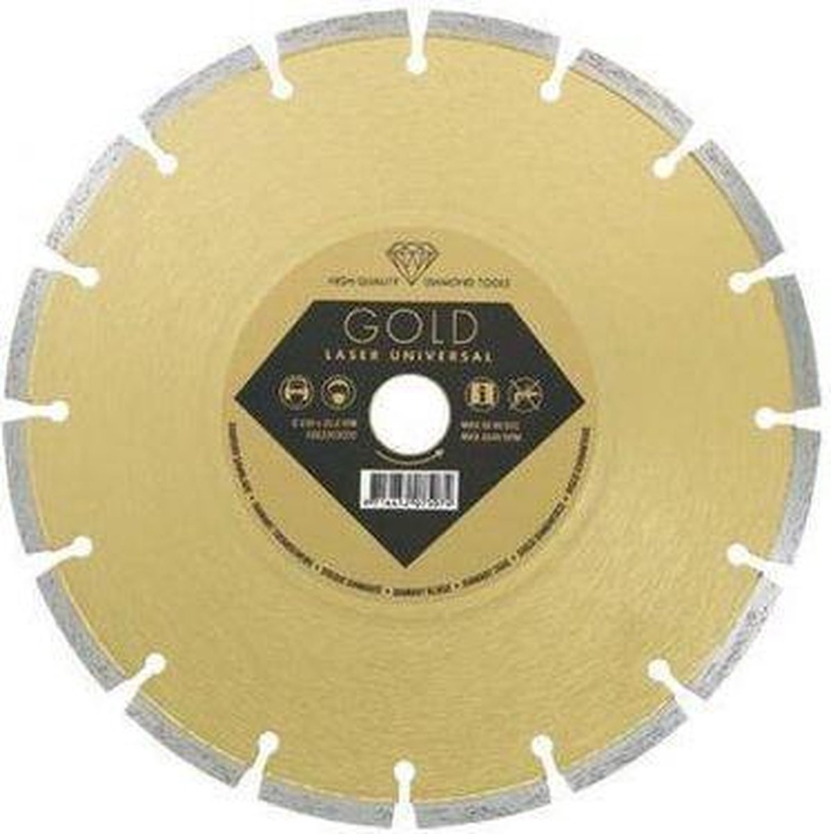 Carat Diamantzaagblad - Universeel Gold 230 mm