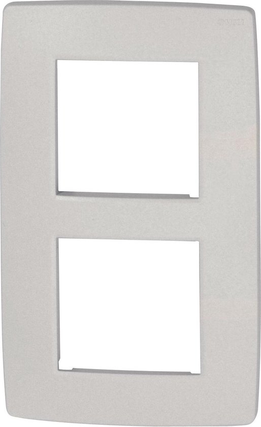 Plaque de recouvrement NIKO Original White - double verticale