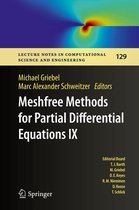 Lecture Notes in Computational Science and Engineering 129 - Meshfree Methods for Partial Differential Equations IX