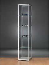Luxe vitrinekast aluminium 40 cm