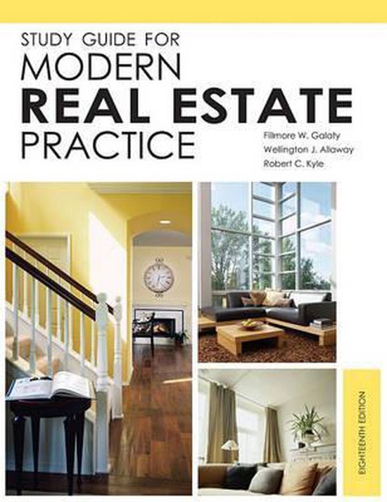 Study Guide for Modern Real Estate Practice 9781427789457 Fillmore