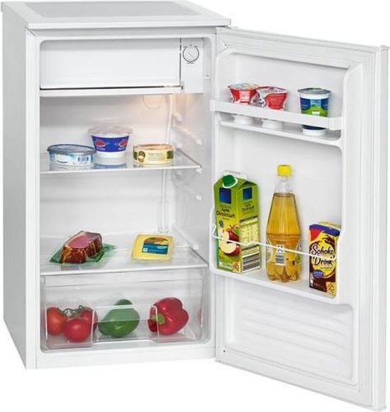 Koelkast: Bomann KS 2261 Vrijstaand 84l A+ Wit combi-koelkast, van het merk Bomann