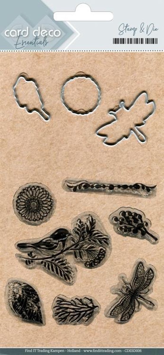 Clear stamps & Cutting Die 06