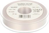 SATIN LUXE [ SATIJN LINT ] 16MM 25M - 0716. L.GRIJS