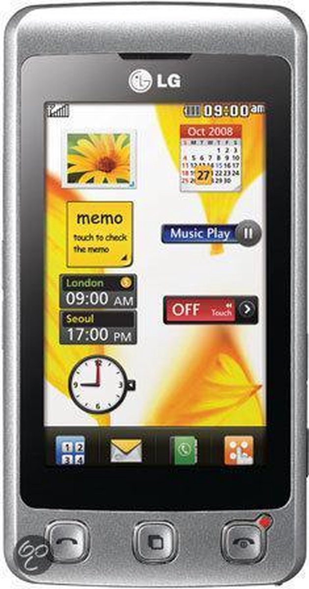 LG Cookie KP500 Zilver