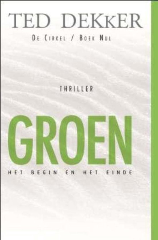 De Cirkel 4 - De cirkel Boek nul Groen - cover