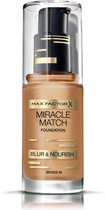 Max Factor Miracle Match Blur & Nour Foundation - 80 Bronze