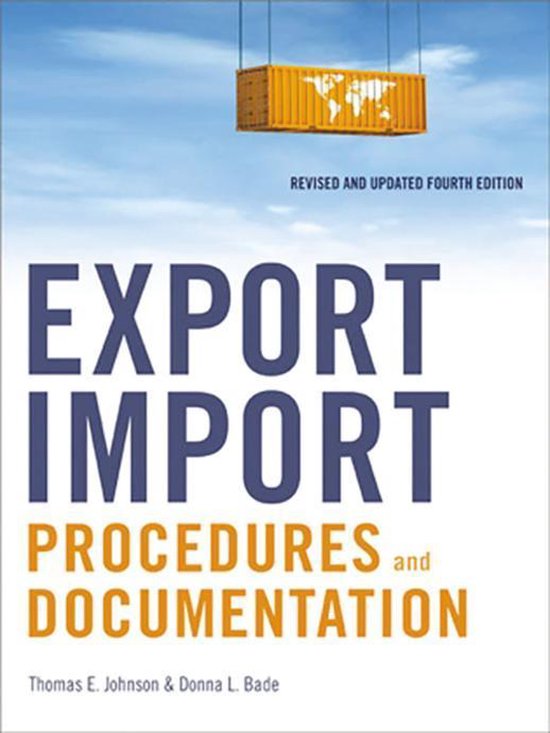 Export/Import Procedures and Documentation - cover