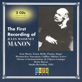 First Recording of Massenet's Manon