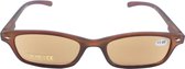 Sunreader - Leesbril unisex met zonneglazen - bruin +1,50