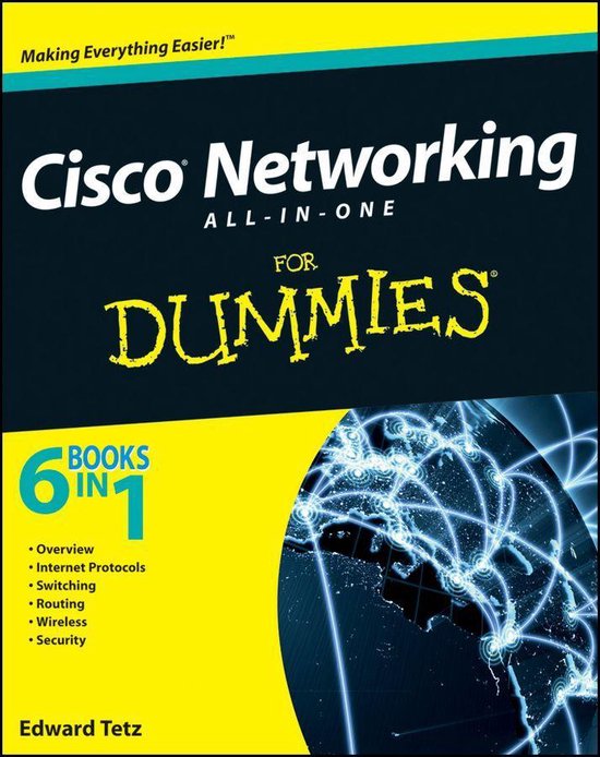 Cisco Networking All-in-One For Dummies - cover