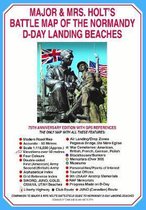 Major  Mrs Holt's Battle Map of The Normandy DDay Landing Beaches Map Holt's Battlefield Guidebooks