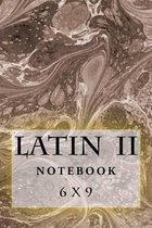 Latin II Notebook