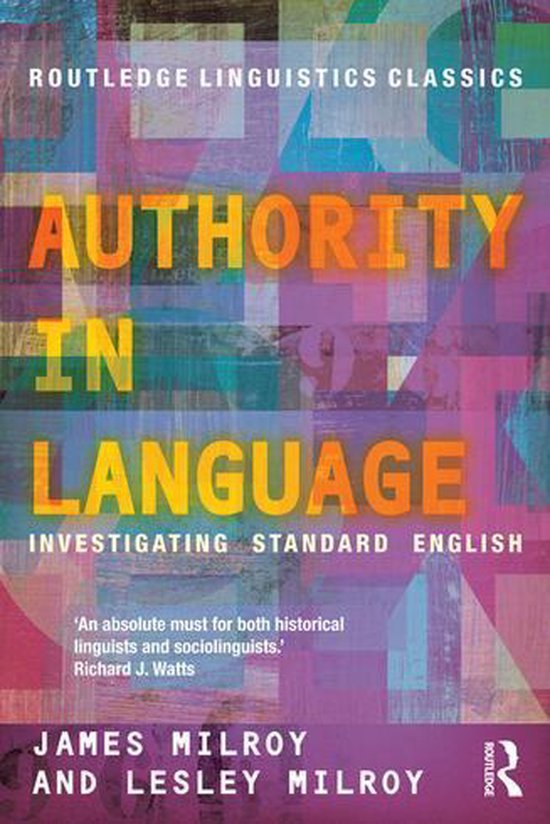 Authority in Language - cover