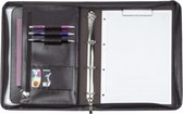 Milton bruine organiser/schrijfmap A4 formaat met ringband