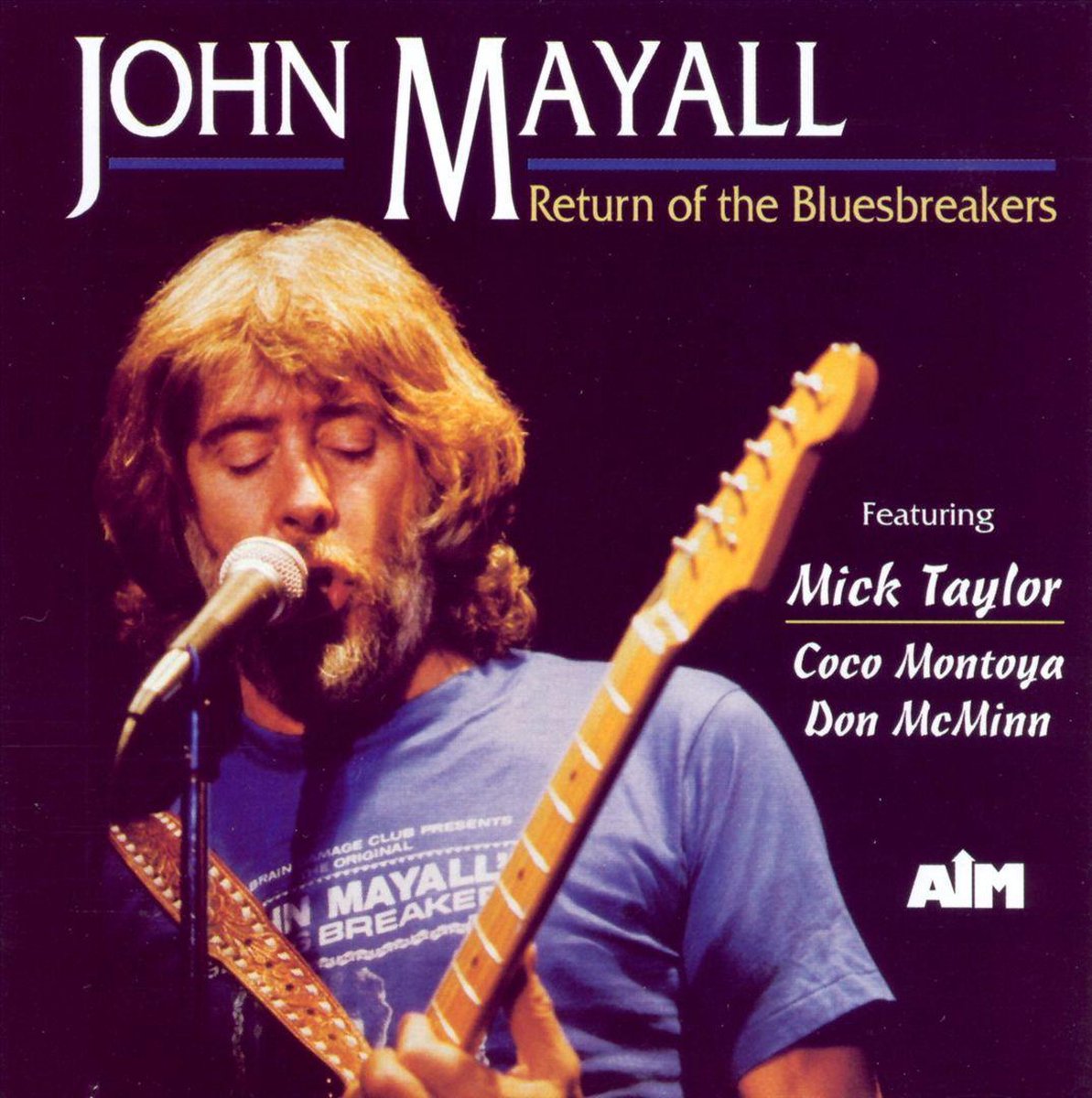 Return Of The Bluesbreakers, John Mayall CD (album) Muziek