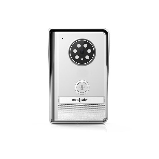 Doorsafe 4250 - draadloze camera deurbel - 2.4″ kleurenscherm - deurbel op accu of batterijen - draadloos, standaard bereik (2,4Ghz) - 100% Privacy, gemak & eenvoud - opslag foto's in scherm van Doorsafe — afbeelding 3