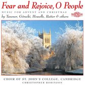 St. John's College Choir - Fear And Rejoice - Music For Advent (CD)