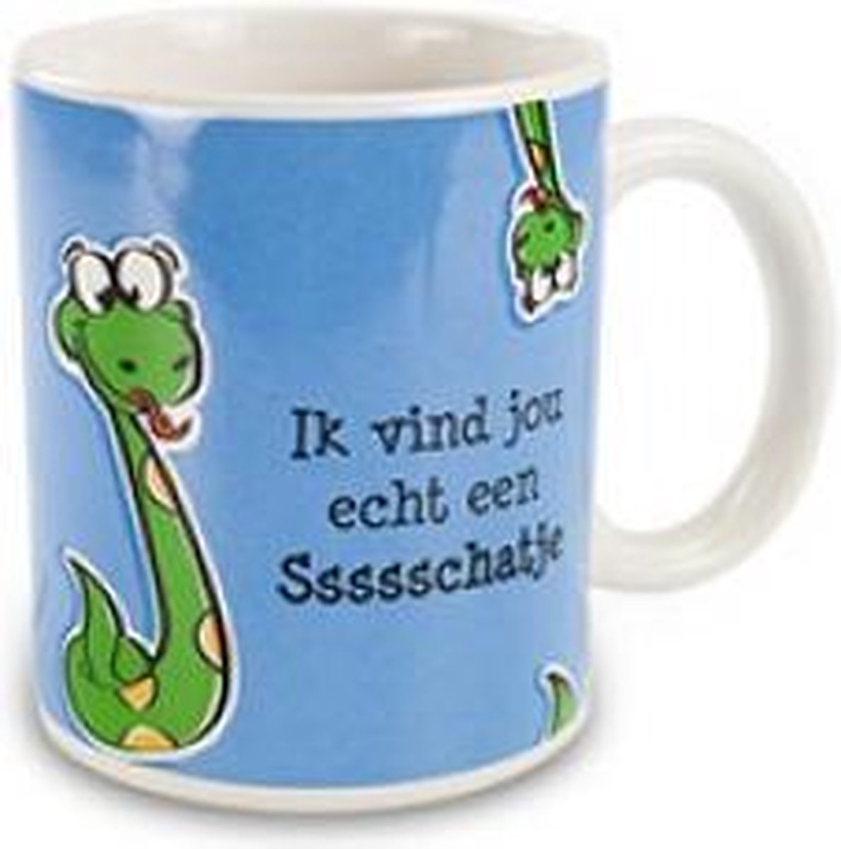 Mok met opdruk Ik vind jou echt een ssssschatje