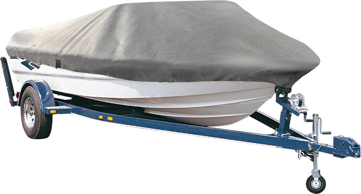 Boothoes afdekzeil afdekhoes 600-668x295 cm zilvergrijs