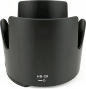 Zonnekap HB-29 voor Nikon AF-S VR Zoom-Nikkor 70-200mm f/2.8G IF-ED met 77mm filtermaat