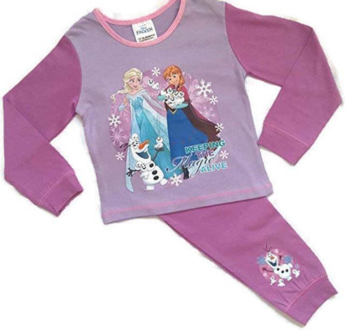 maat Zakenman Chirurgie Disney Frozen pyjama - maat 86 - 100% katoen | bol.com