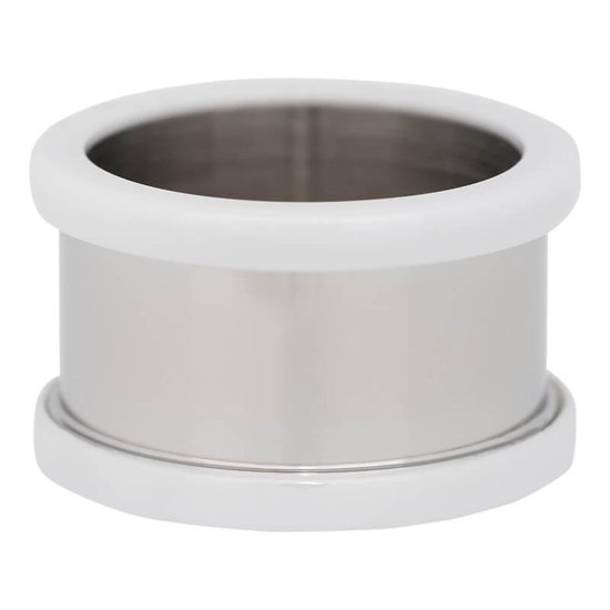 iXXXi - Basisring Ceramic - Zilverkleurig - 10 mm - maat 19,5