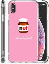 Geschikt voor iPhone Xs Max TPU-siliconen Hoesje Nut Boyfriend