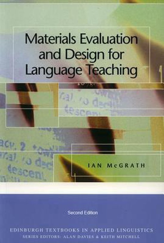 Materials Evaluation and Design for Language Teaching 9780748645671