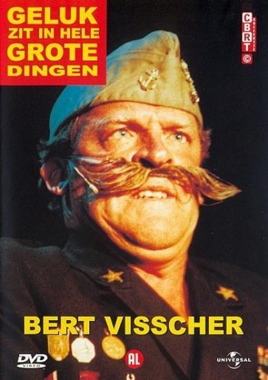 Cover van de film 'Bert Visscher - Geluk Zit In Hele Grote Dingen'