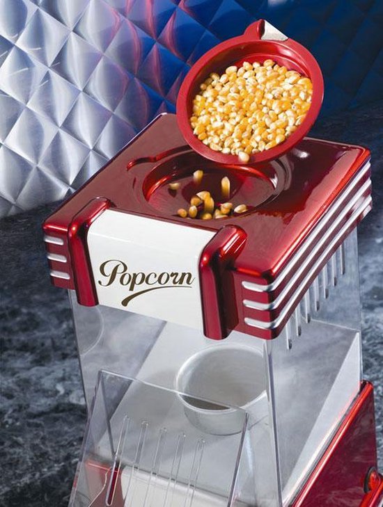 Popcorn Machine Nostalgia Electrics FC140 Rood