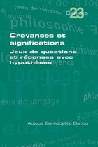Cahiers- Croyances et significations