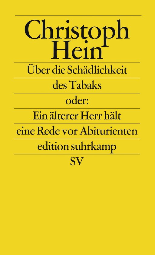 Über die Schädlichkeit des Tabaks - cover