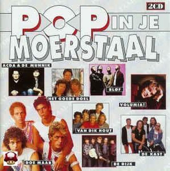 POP in je Moerstaal - Dubbel CD - Van Dik Hout, Blof, Frank Boeijen, Goede Doel, Armand, Doe Maar, Boudewijn De Groot