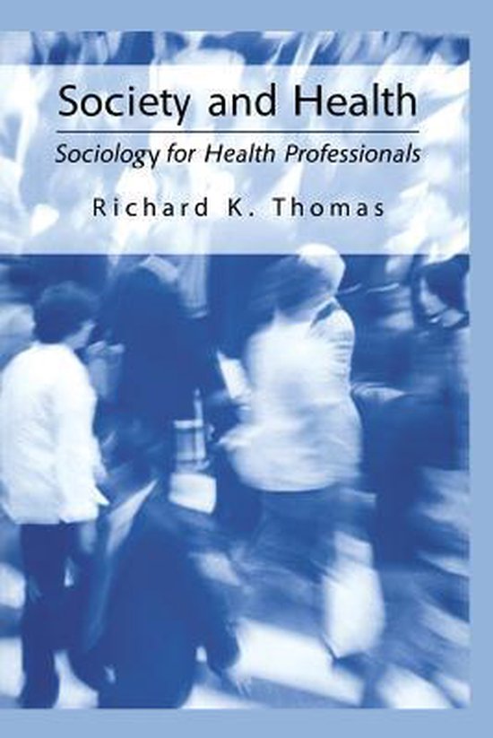 Society and Health - cover