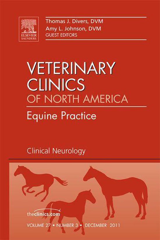 Clinical Neurology, An Issue Of Veterinary Clinics - cover