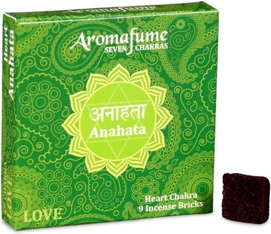 Aromafume Wierookblokjes Anahata – Hart Chakra