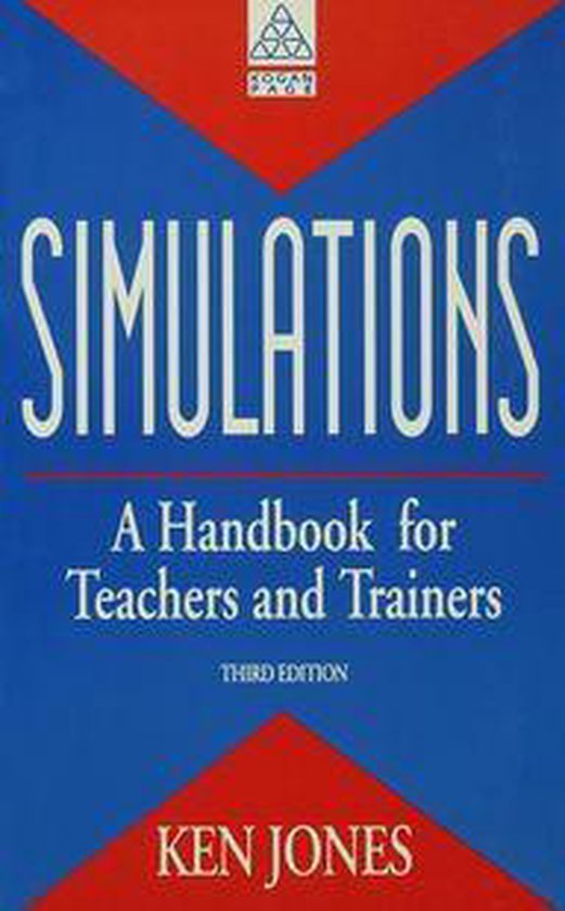 Simulations: a Handbook for Teachers and Trainers - cover