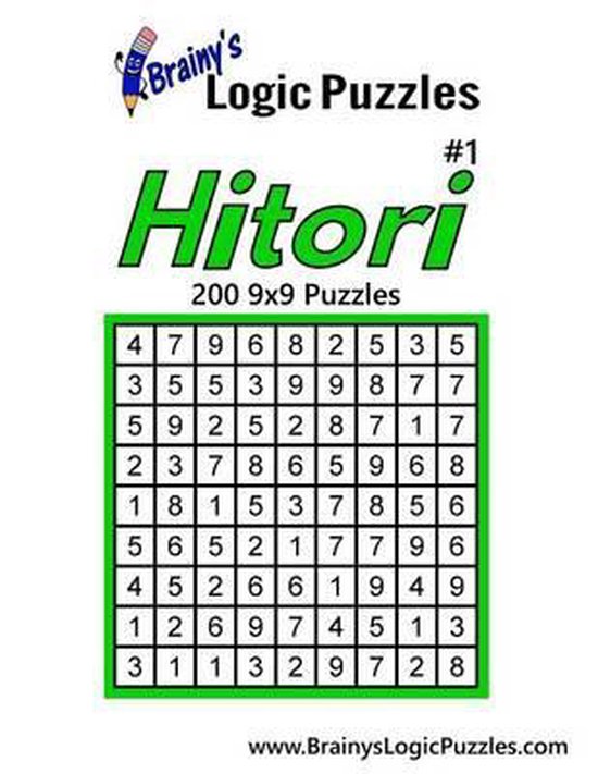Brainy's Logic Puzzles Hitori 1, Brainy'S Logic Puzzles